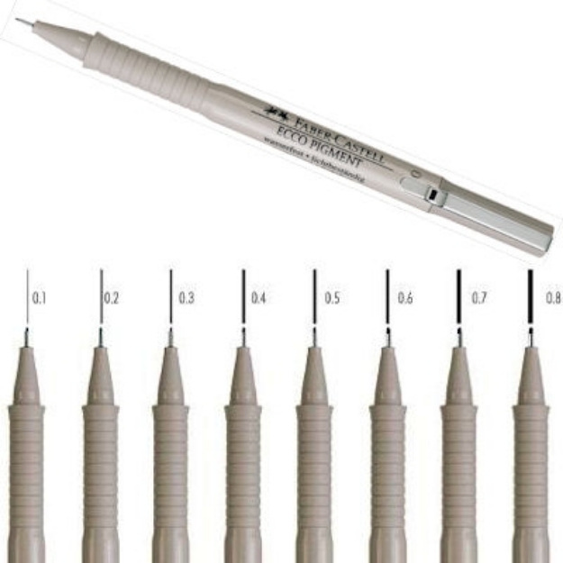 Picture of Faber Castell Ecco Pigment 0.2 Mm Çizim Kalemi