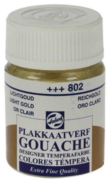 Picture of Talens 802 Light Gold (Metalik) Guaj Boya 