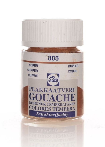 Picture of Talens 16ml Guaj Boya Şişe 805 Copper