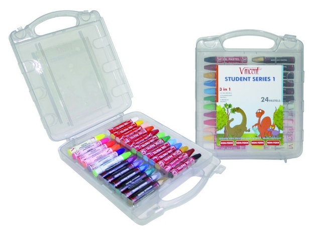 Picture of Vincent Student 24 Lü Seri Pastel Boya 
