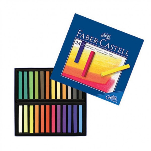 Picture of Faber Castell Quality Soft 24 Lü Pastel Boya