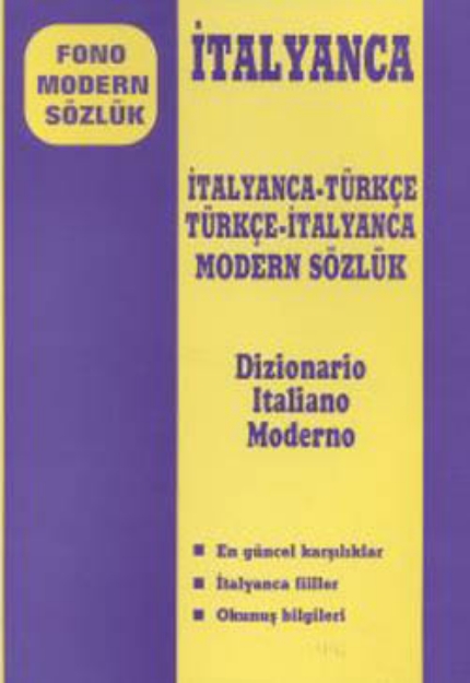 Picture of İtalyanca Türkçe / Türkçe İtalyanca Modern Sözlük