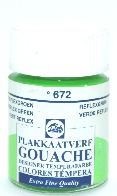 Picture of Talens 16ml Guaj Boya Şişe 672 Reflex Green