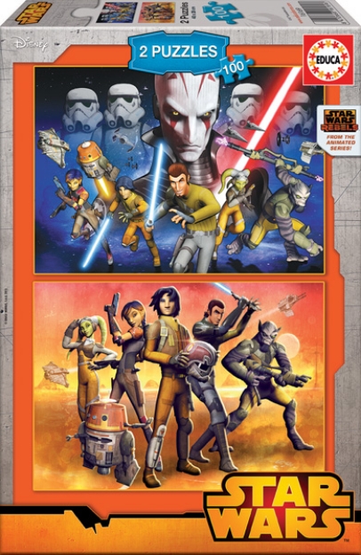 Picture of Educa Star Wars Rebels 2 Adet 100 Parça Puzzle