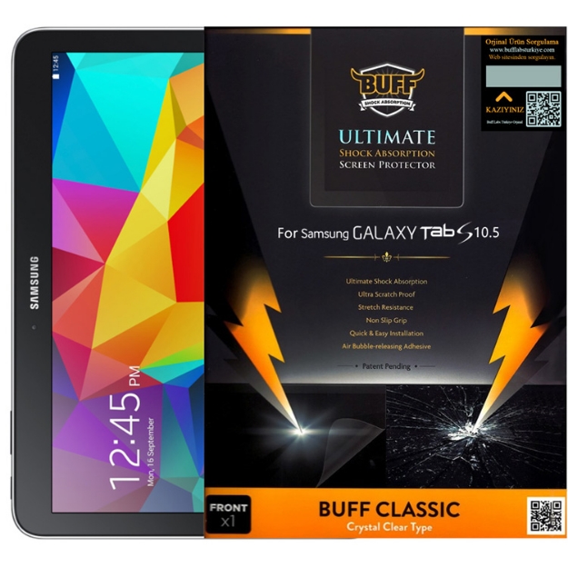 Picture of Buff Galaxy Tab S 10.5 Darbe Emici Film