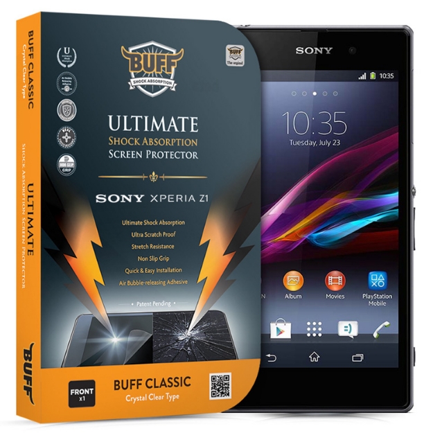 Picture of Buff Sony Xperia Z1 Darbe Emici Film