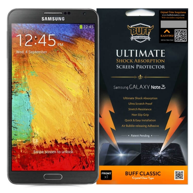 Picture of Buff Galaxy Note 3 Darbe Emici Film