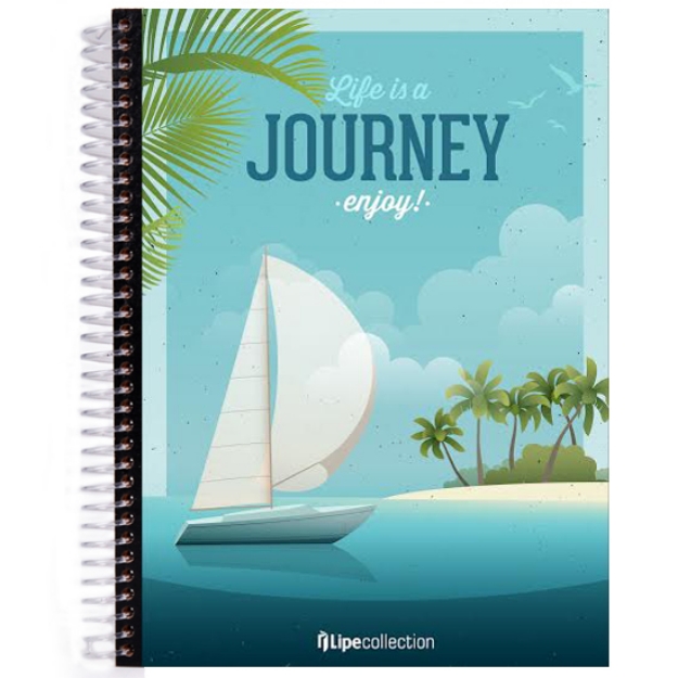 Picture of Lipe Metal Kapak 16x20 Düz Defter Journey