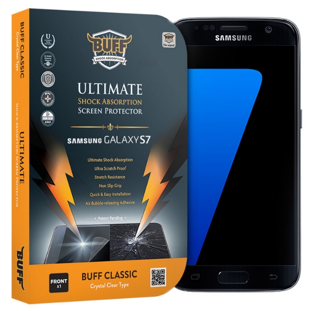 Picture of Buff Samsung Galaxy S7 Darbe Emici Ekran Koruyucu Film