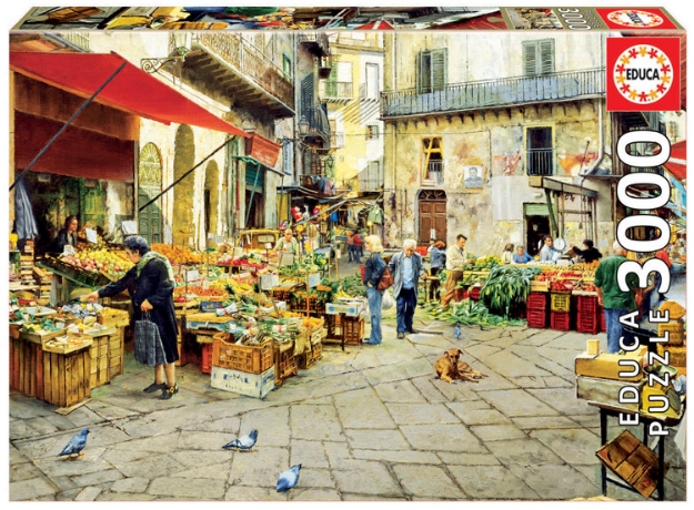 Picture of La Vuccırıa Market, Palermo Educa Puzzle