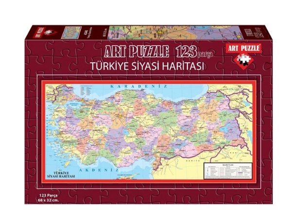 Picture of 4346 123 Parça Türkiye Siyasi Haritası