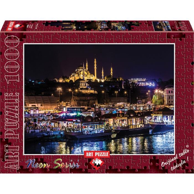 Picture of Art Puzzle Neon Eminönü 4455 1000 Parça Fosforlu Puzzle