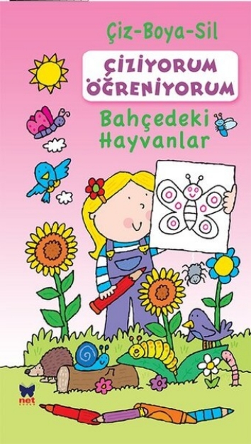 Picture of Çiziyorum Öğreniyorum - Bahçedeki Hayvanlar