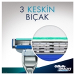 Picture of Gillette Mach3 Turbo Yedek Tıraş Bıçağı 4lü