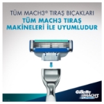 Picture of Gillette Mach3 Turbo Yedek Tıraş Bıçağı 4lü