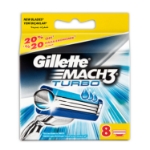 Picture of Gillette Mach3 Turbo Yedek Tıraş Bıçağı 8li