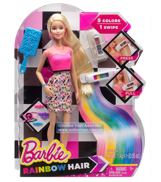 Picture of Barbie Gökkuşağı Renkli Saçlar Oyun Seti 