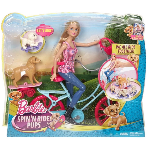 Picture of Barbie Ve Köpekçikler Bisiklet Gezisi Oyun Seti