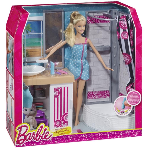 Picture of Barbie nin Banyosu Oyun Seti