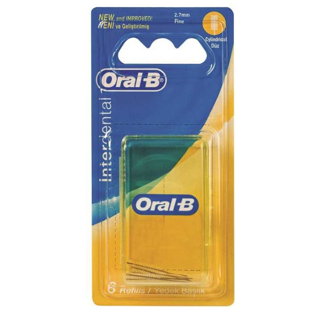 Picture of Oral-B Arayüz Diş Fırçası Yedeği Düz 6 Adet