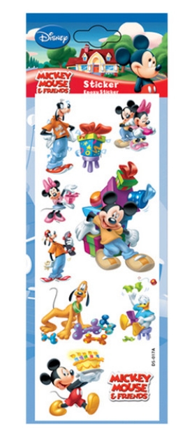 Picture of Mickey Puffy Sticker 6,5x17 cm DS-017/ DS-130
