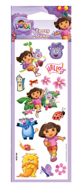 Picture of Dora Puffy Sticker 6,5x17 cm DS-002