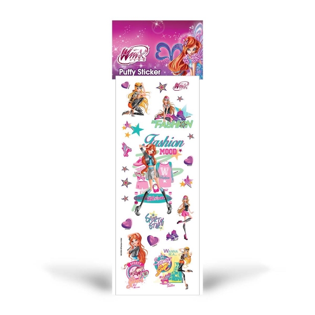 Picture of Winx Puffy Sticker 6,5x17 cm DS-008 /WG-009