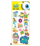 Picture of Sünger Bob Puffy Sticker 12,4x29,5 cm SB-022