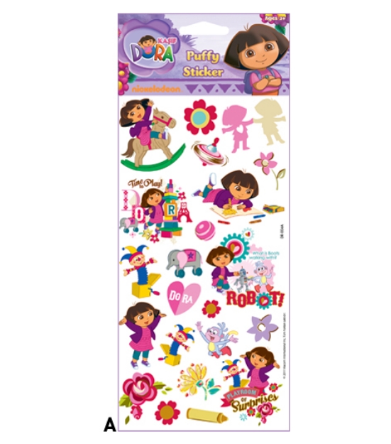 Picture of Dora Puffy Sticker 12,4x29,5 cm DR-004