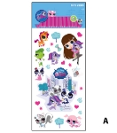 Picture of Minişler Puffy Sticker 12,4x29,5 cm Copy MN-003