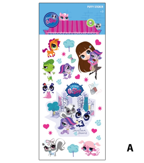 Picture of Minişler Puffy Sticker 12,4x29,5 cm Copy MN-003