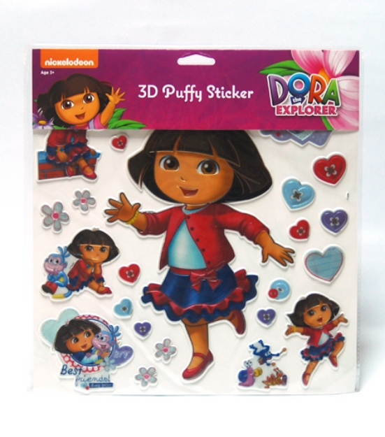 Picture of Dora 3D Puffy Sticker 30x30 cm DR-007