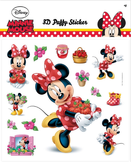 Picture of Minnie 3D Puffy Sticker DS-182