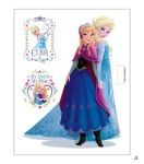 Picture of Fosforlu Duvar Sticker Frozen 19 cm FS-198