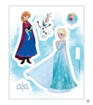 Picture of Fosforlu Duvar Sticker Frozen 19 cm FS-198