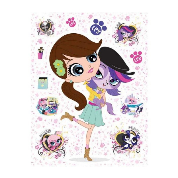 Picture of Fosforlu Duvar Sticker Minişler 29 cm FS-200