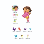 Picture of Dora Duvar Stickerı 48x68 cm 1 Tabaka DR-001