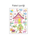 Picture of Çiftlik Evi Duvar Sticker 48x68 cm DP-015