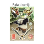 Picture of Kung Fu Panda Duvar Sticker 68x48 cm DW-006