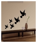 Picture of Kadife Duvar Sticker Barış Güvercinleri DP-759
