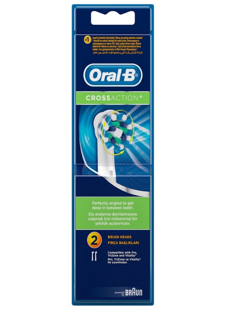 Picture of Oral-B Diş Fırçası Yedek Başlığı Cross Action 2 Adet