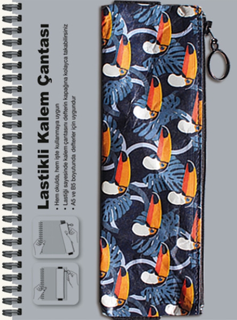 Picture of TYVEK KALEM ÇANTASI LASTİKLİ / TOUCAN