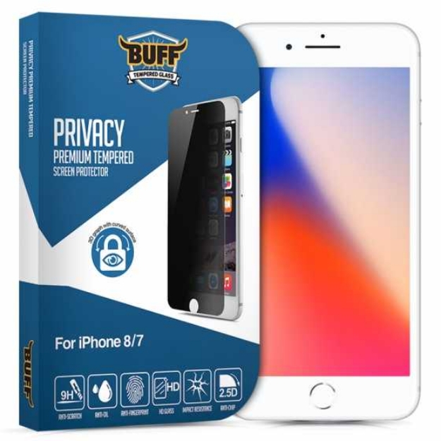 Picture of Buff iPhone 8 Plus / 7 Plus Privacy Ekran Koruyucu