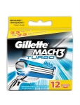 Picture of Gillette Mach3 Turbo Yedek Tıraş Bıçağı 12li