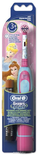 Picture of Oral-B Stages Power 3+ Pilli Kız Çocuk Diş Fırçası - Princess