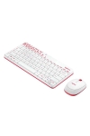 Picture of Logitech Mk240 Mini Beyaz Kablosuz Set (Kablosuz Klavye ve Mouse)