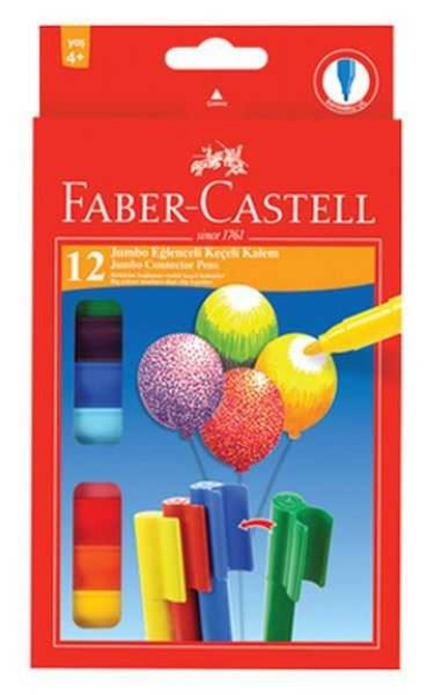Picture of Faber Castell Eğlenceli Keçeli Kalem 12 Renk