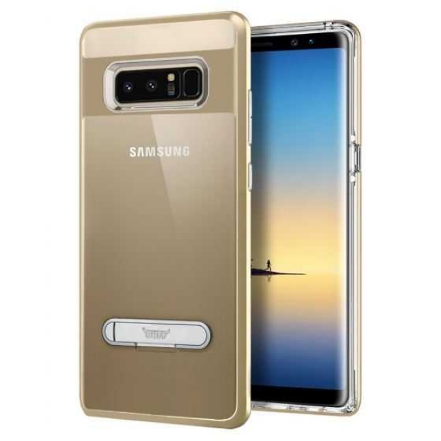Picture of Buff Samsung Galaxy Note 8 Air Bumper Kılıf - Gold