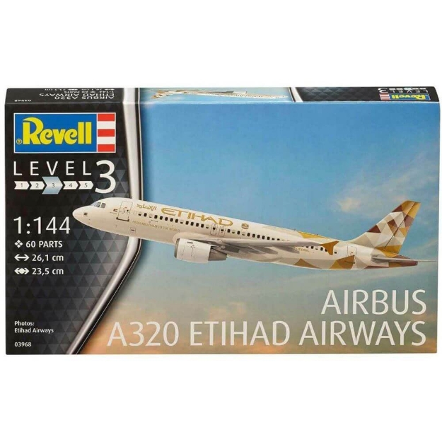 Picture of Revell Airbus A320 Etihad Airways Model Uçak Maketi - 1:144