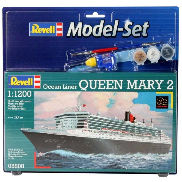 Picture of Revell Ocean Liner Queen Mary 2 Model Gemi Maketi - 1:1200